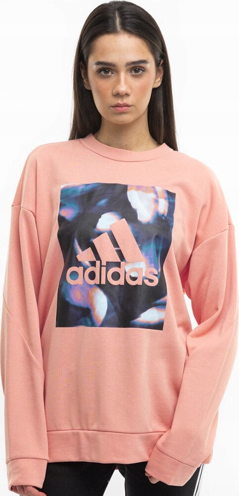 Mikina Adidas Youforyou Sweatshirt Meruňková HA2431 vel. Xs