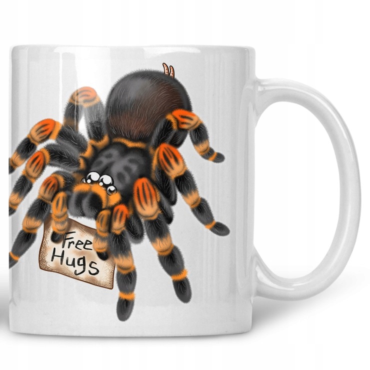 

Kubek Tarantula pająk przytulanie