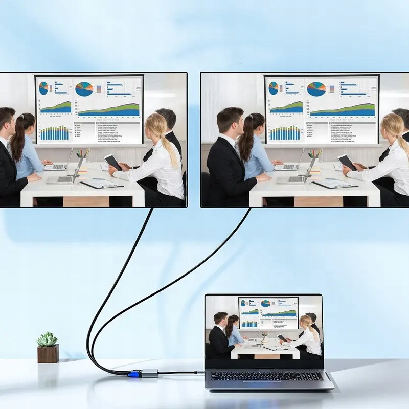 ADAPTER KONWERTER USB 3.0 DO HDMI VGA JACK PRZEJŚCIÓWKA KABEL ROZDZIELACZ Marka Spreest