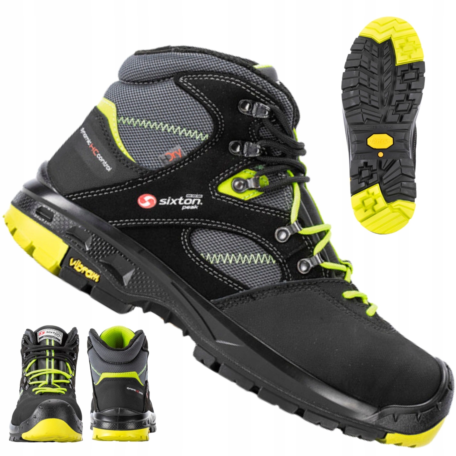 Buty robocze męskie wodoodporne wytrzymałe Bhp S3 vibram Sixton Ortisei -41