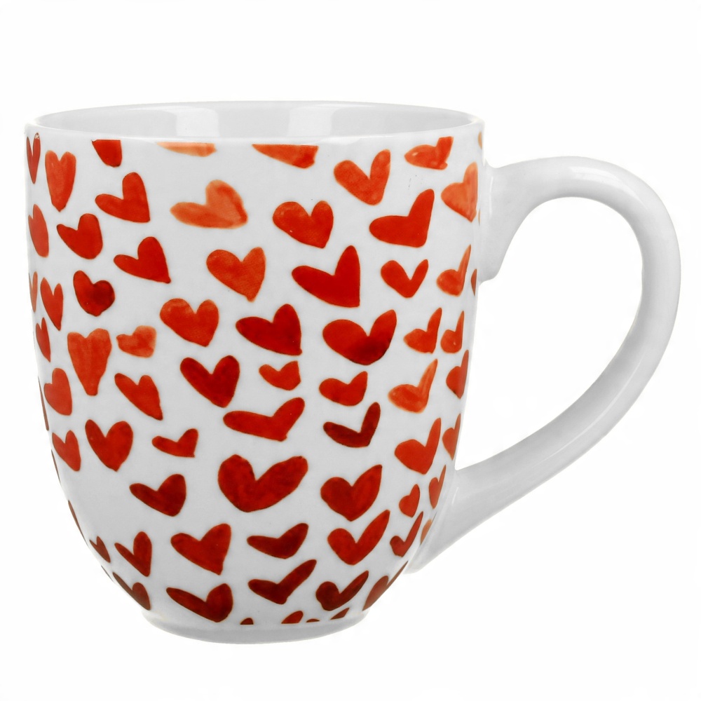 

Kubek porcelanowy Duo Serduszka 1000 ml