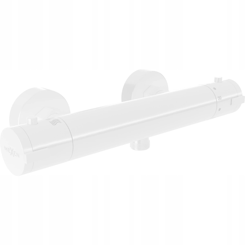Mexen Kai termostatická sprchová batéria, biela