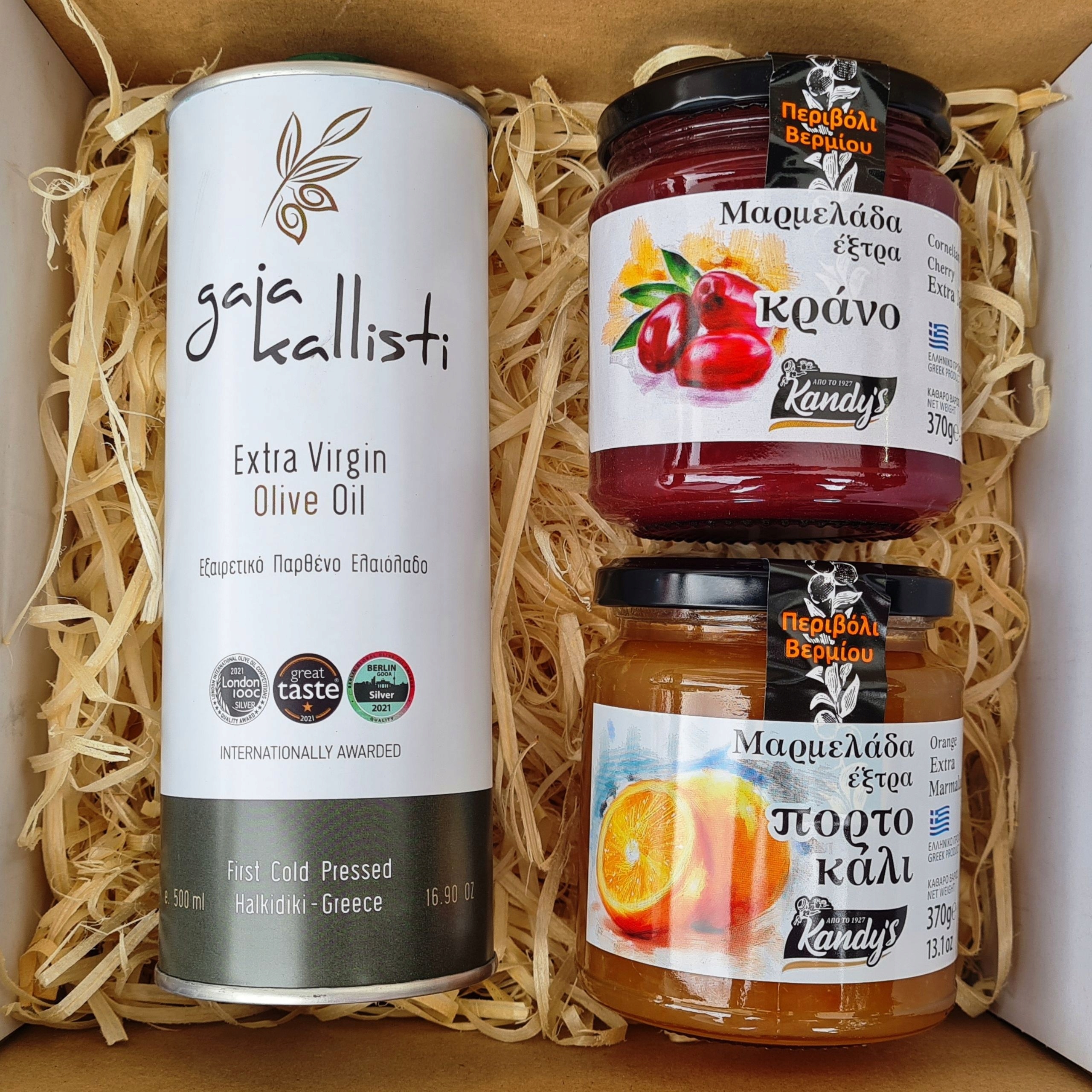 Levně Dárek k Dni prarodičů, k jmeninám, olivový olej, Marmeláda