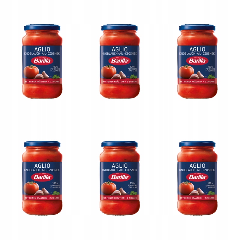 Barilla Omáčka Aglio rajčatová s česnekem 400 g X6