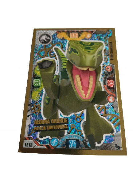 Karta Lego Jurassic World Seria 2 LE12
