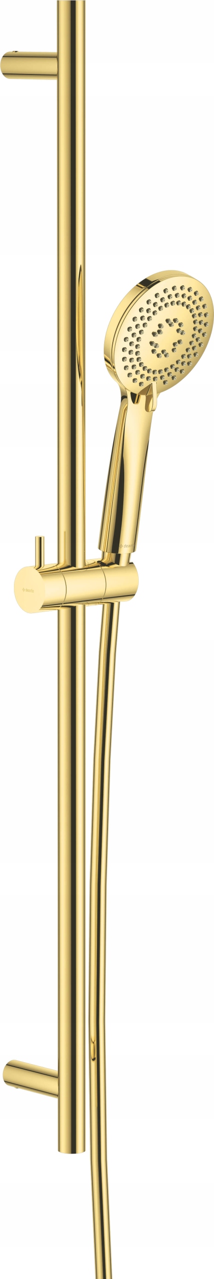 3-funkčná sprchová súprava s tyčou, Anti-Calc, 1500 mm Pvc, hadica
