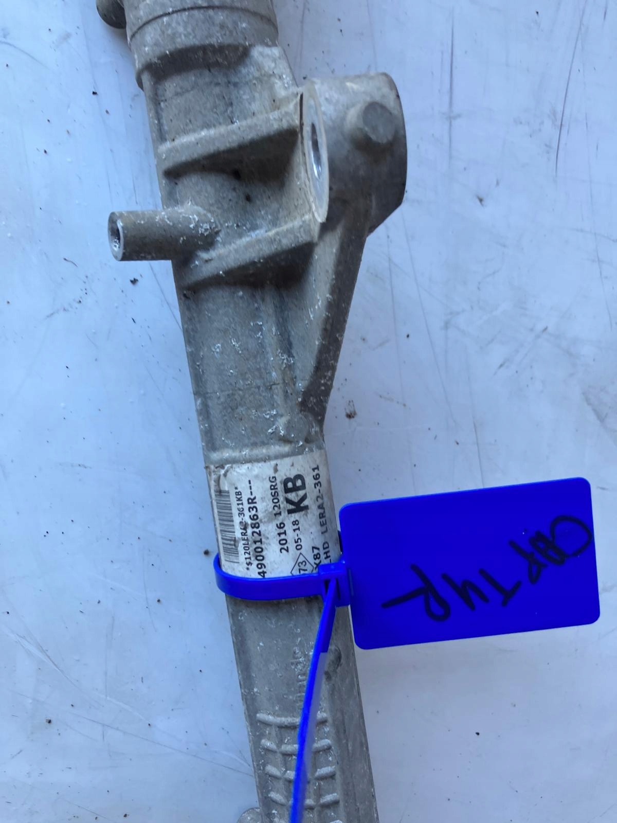 servo control RENAULT CLIO IV CAPTUR and 490012863R
