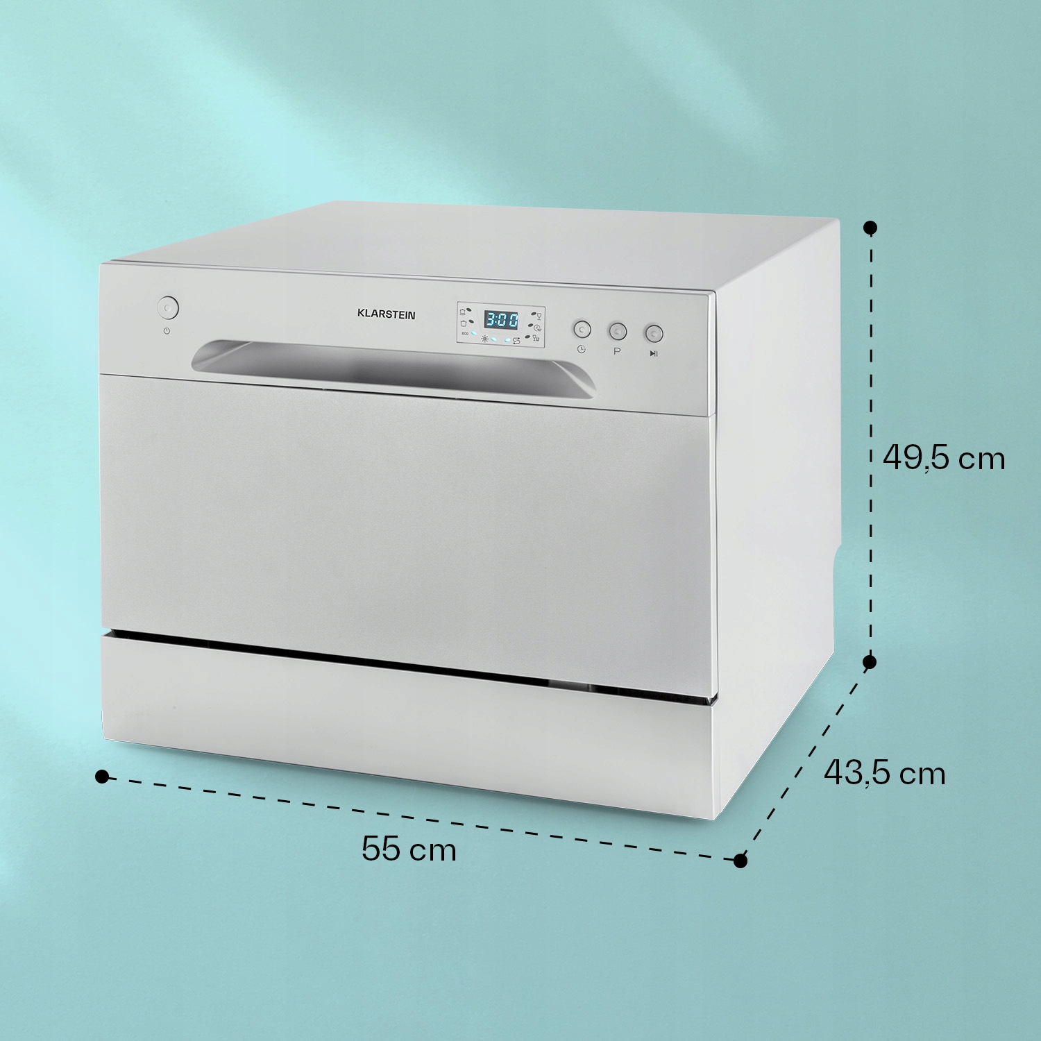 ZMYWARKA DO NACZYŃ WOLNOSTOJĄCA DO ZABUDOWY KLARSTEIN 6 PROGRAMÓW #4108 Marka Klarstein