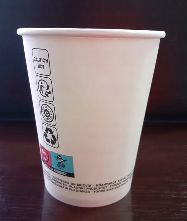 Kubek pap. 250 ml BIAŁY + wieczko FI80 100 szt. EAN (GTIN) 5901360018351