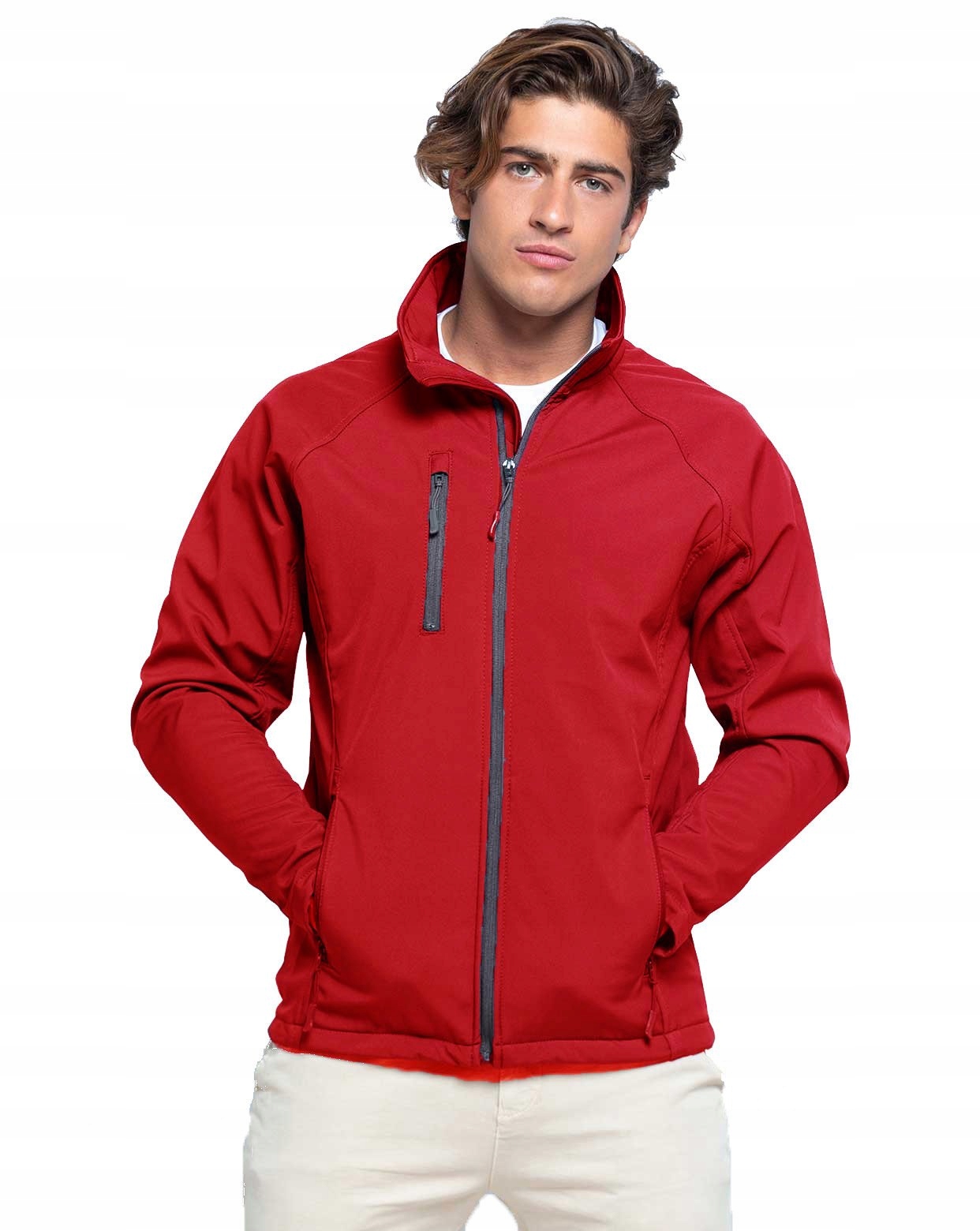 

Kurtka męska Softshell Ocieplana do 4XL czerwo S