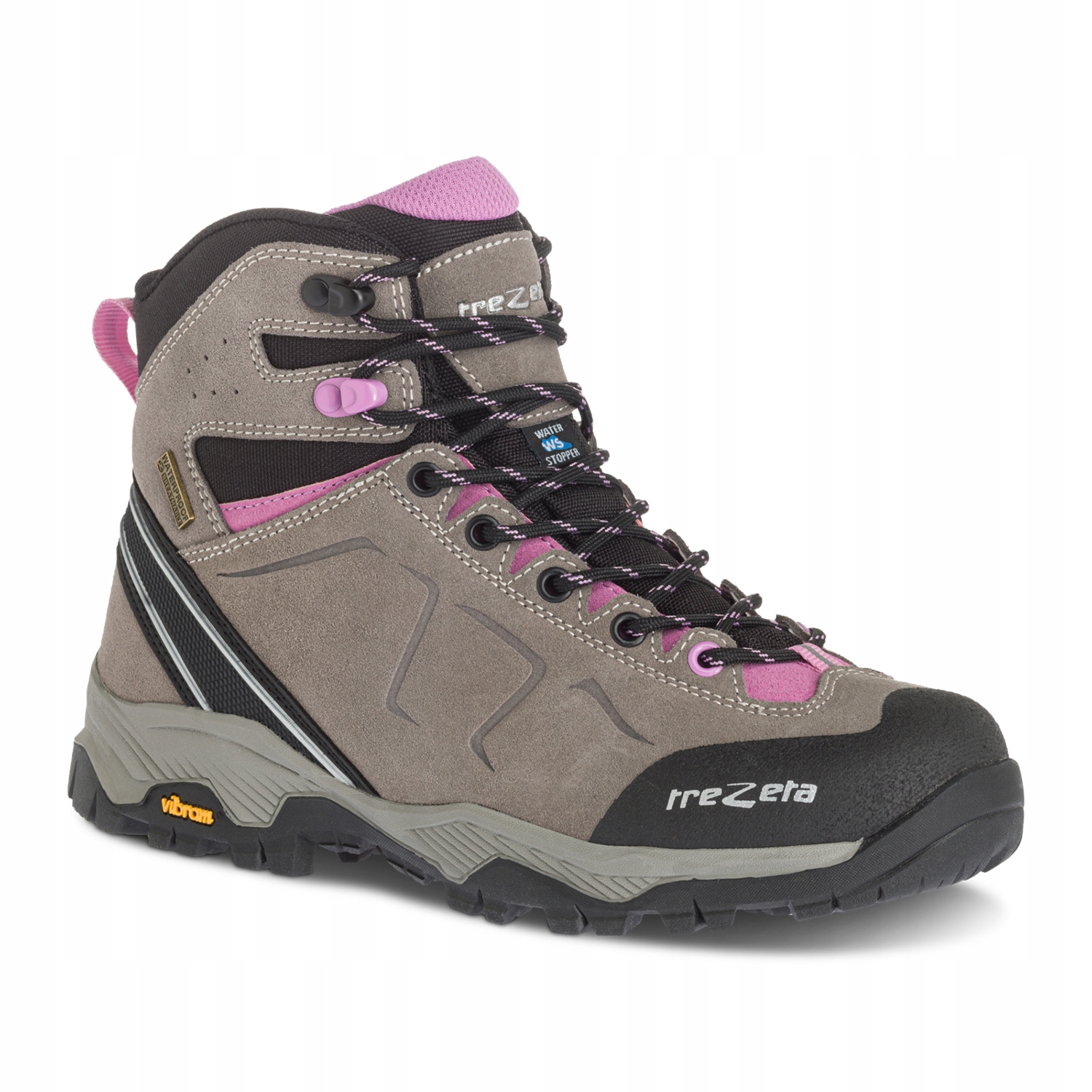 Damskie buty trekkingowe wysokie z membraną Trezeta Drift Wp 40
