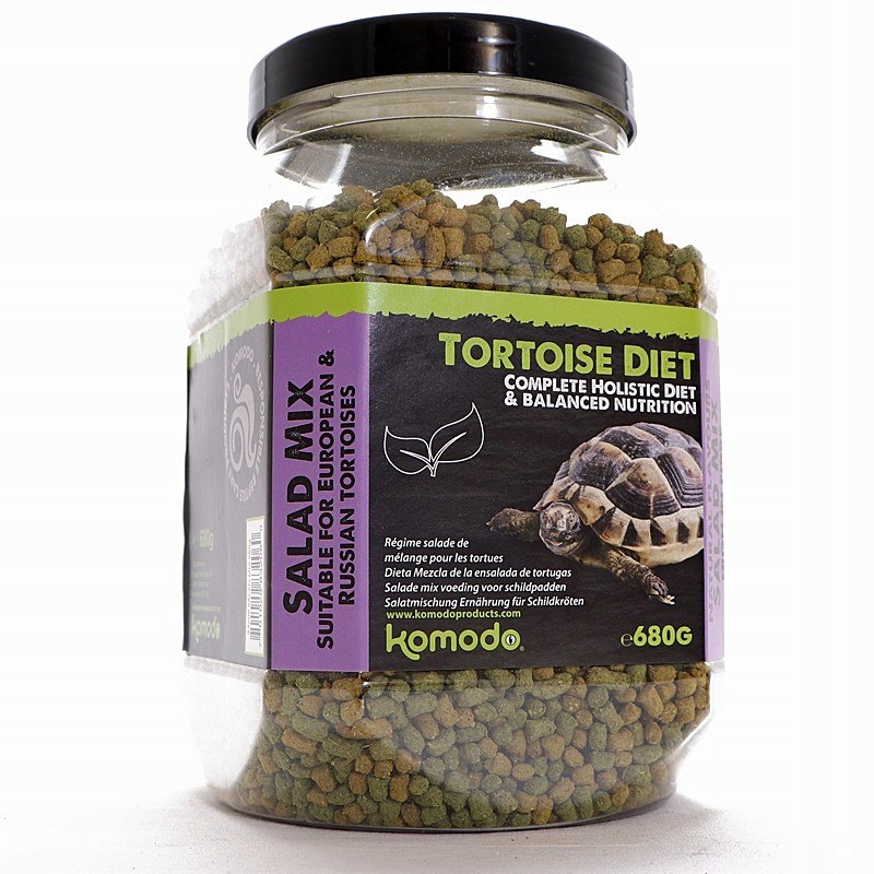 Komodo Tortoise Diet Salad Mix 680 g – krmivo pro želvy