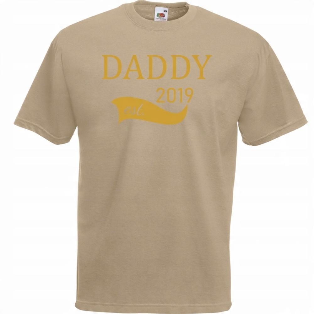 

Koszulka daddy est tata dzień ojca M khaki