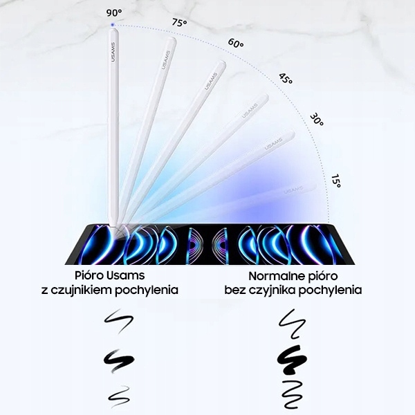 Usams Active Touch Sensitive Pen Magnetic Dotykové Pero dotykové pero