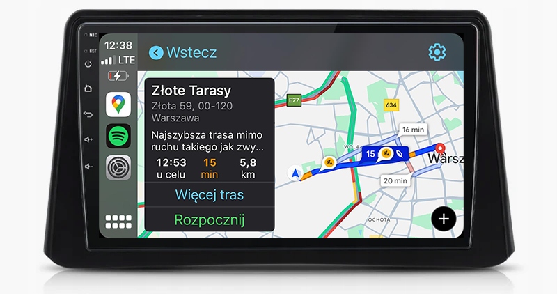 Opel Zafira 2011-2016 Nejnovější Android Carplay Navigace Rádio Mapy