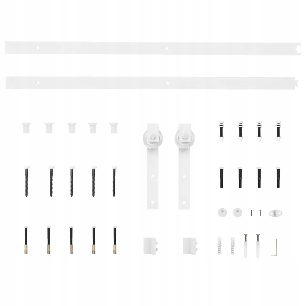 SYSTEM DO MONTAŻU DRZWI PRZESUWNYCH STALOWY 183CM