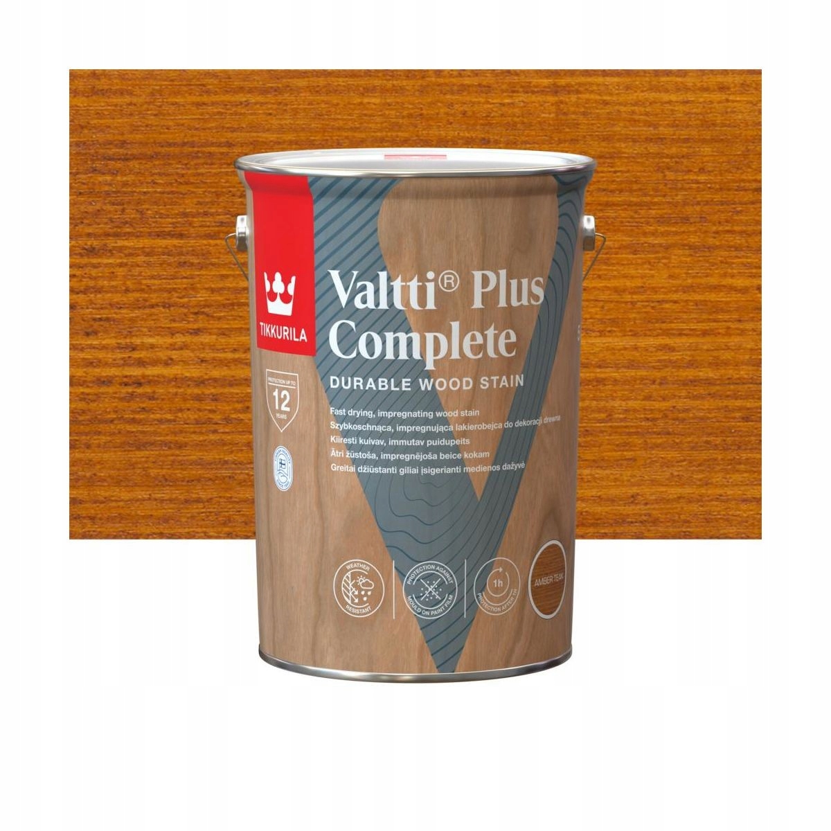Tikkurila Valtti Plus Complete 5l Amber Teak