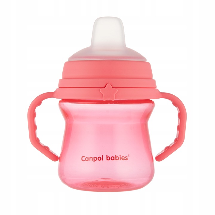 

Canpol Kubek Z Silikonowym Ustnikiem First Cup Pin