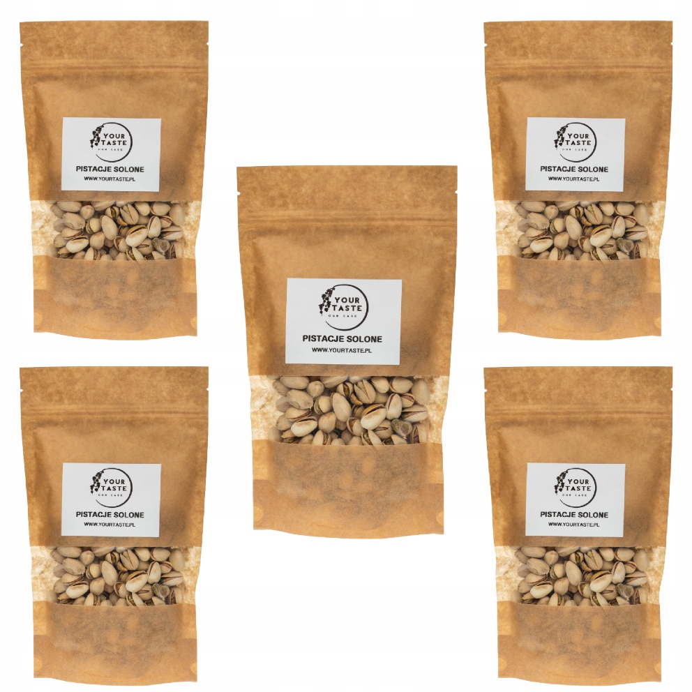 Sada Your Taste 5x Pistácie solené 500g