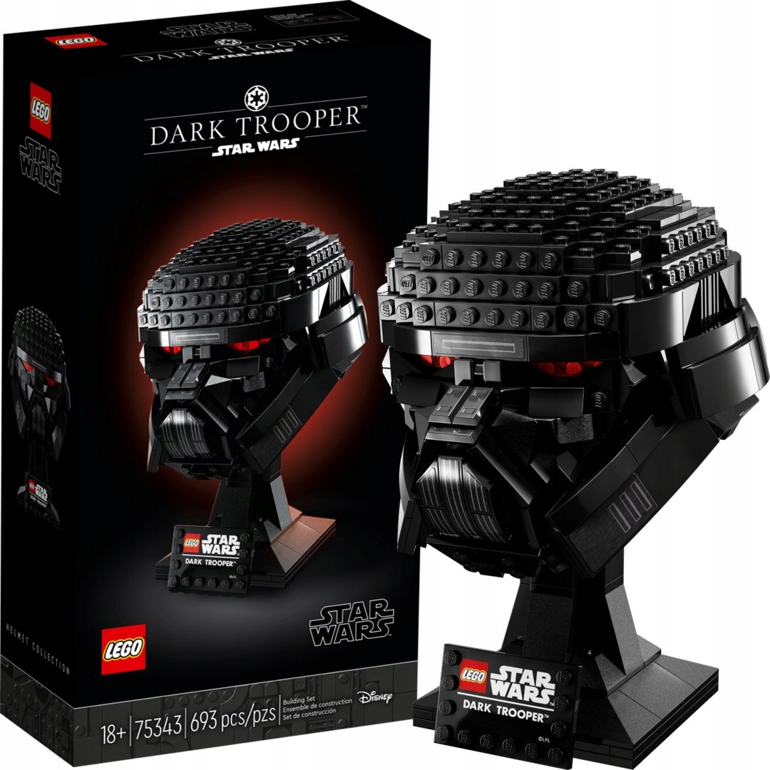 75343 Lego Star Wars Přilba Temného Stormtroopera Lego