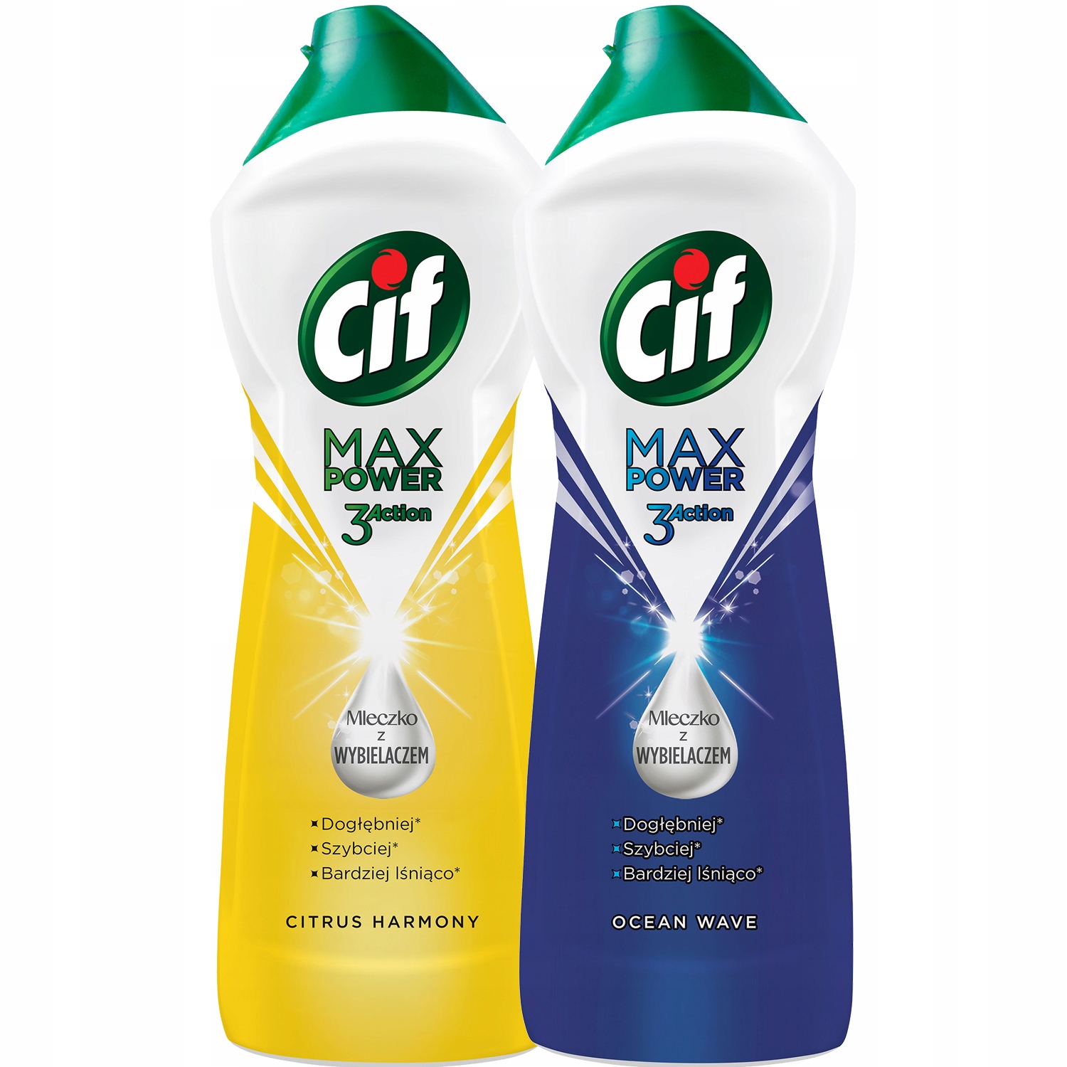 

Cif Max Power Mleczko MIX Citrus Ocean 2x650ml