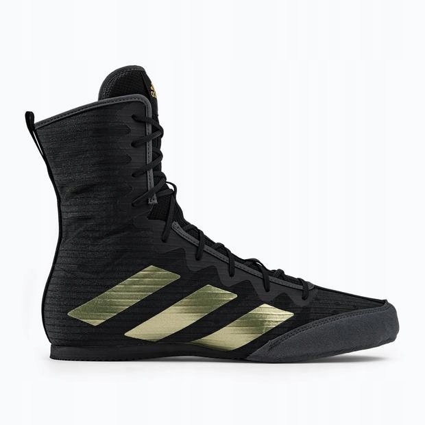 BUTY BOKSERSKIE ADIDAS BOX HOG 4 CZARNO/ZŁOTE CZAR Model Hog4