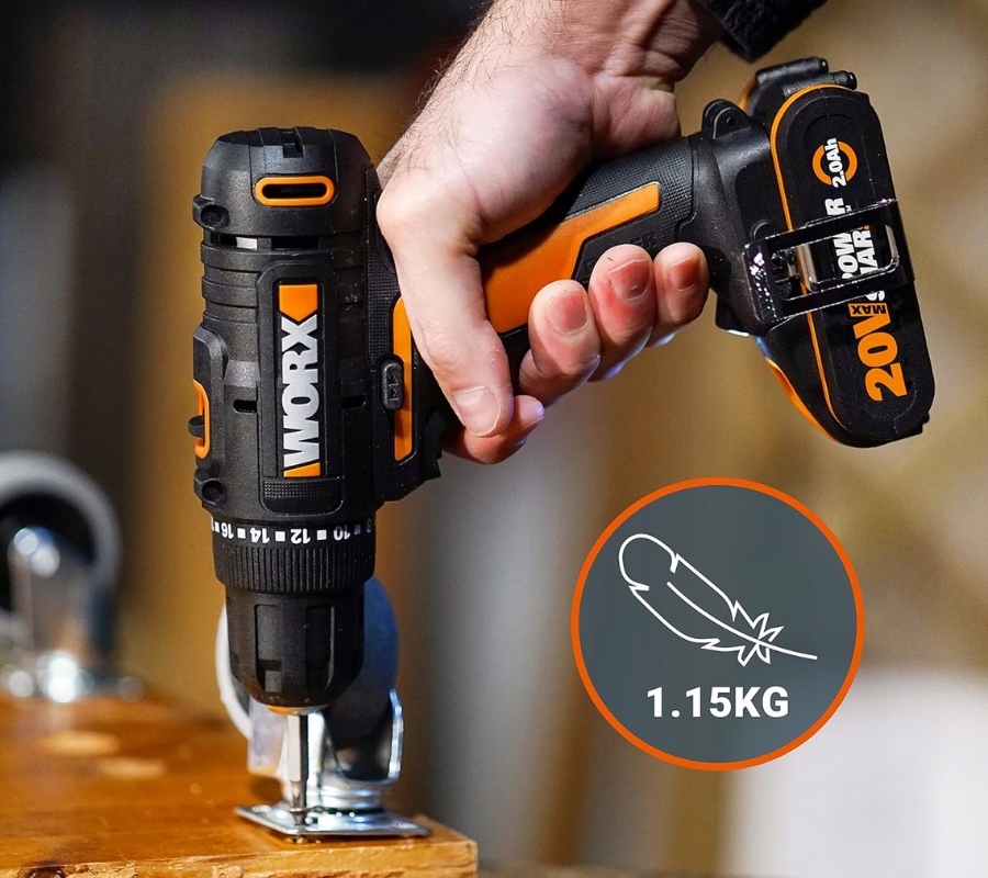 WORX WIERTARKO-WKRĘTARKA 20V 30Nm WX100.9 Marka Worx