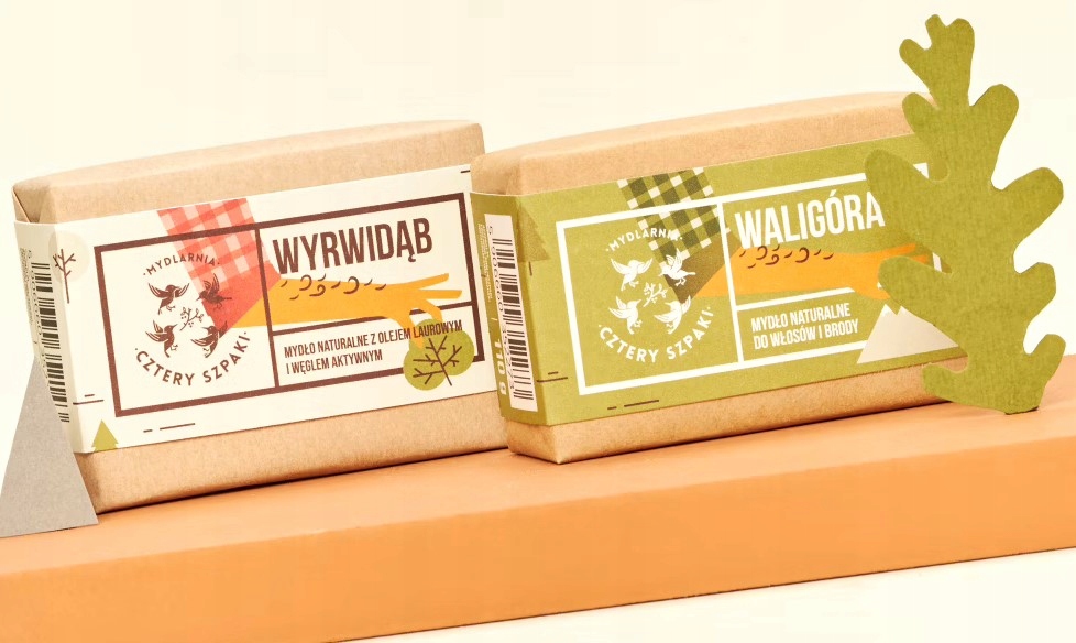 CZTERY SZPAKI Wyrwidąb mydło dla mężczyzn Problem skóry nie dotyczy