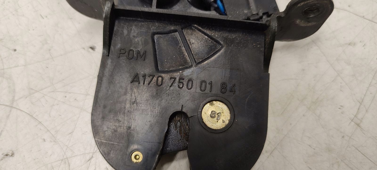 lock bonnet boot Mercedes W170 R170 SLK 2,3 compressor;