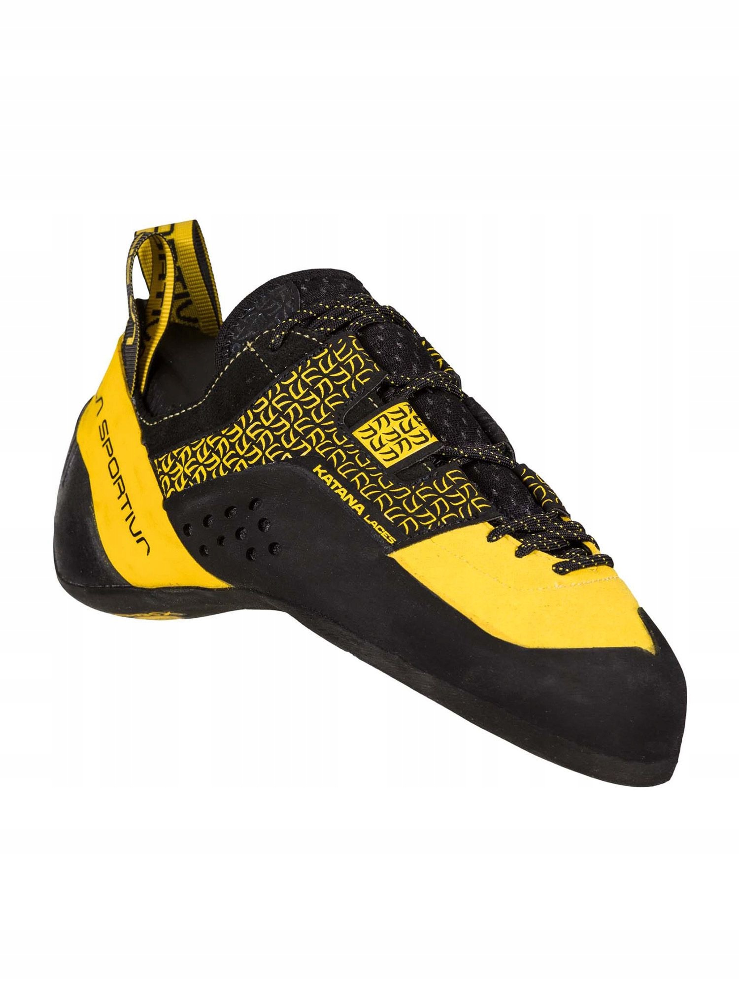Buty wspinaczkowe La Sportiva Katana Laces black/yellow 43