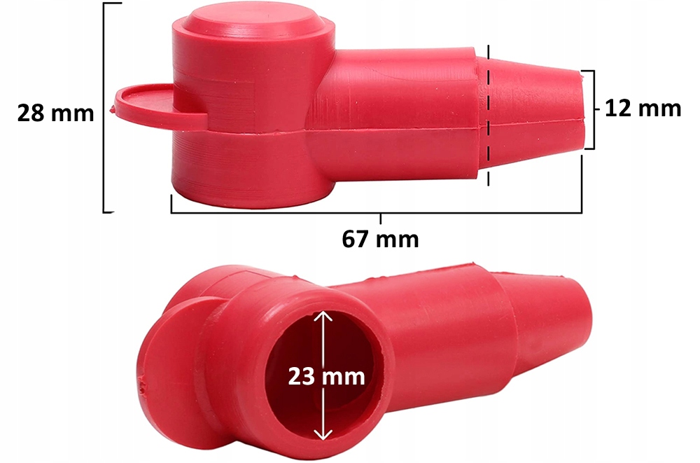 FAJKA OSLONA GUMOWA ALTERNATOR 23MM CZARNA Producent części Batpol