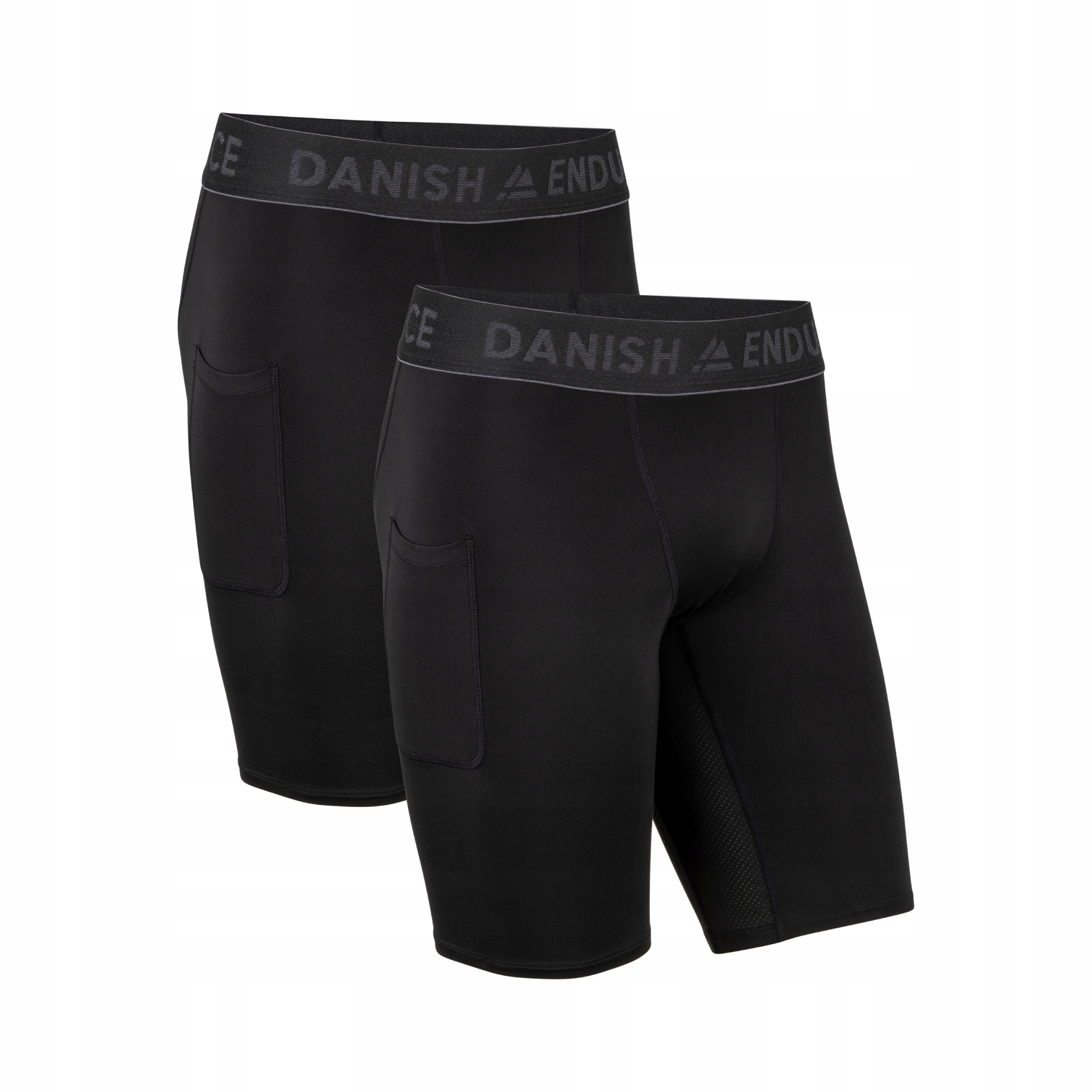 Kompresyjne Spodenki Sportowe Danish Endurance Szorty Treningowe 2-pak XXL