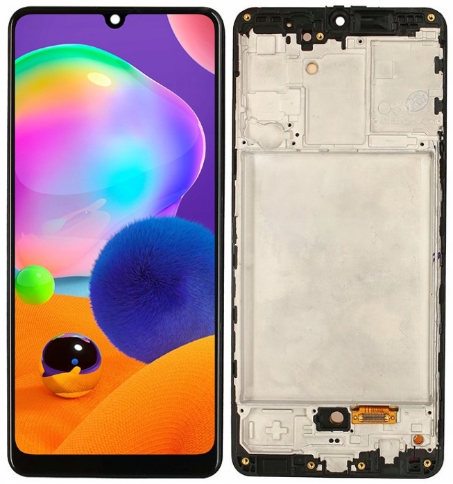 Displej pro Samsung Galaxy A31 A315 Oled LCD displej Rámeček