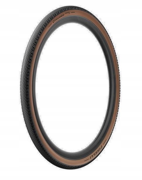 Opona Pirelli Cinturato Gravel Hard Tlr beżowa 28" zwijana 35C