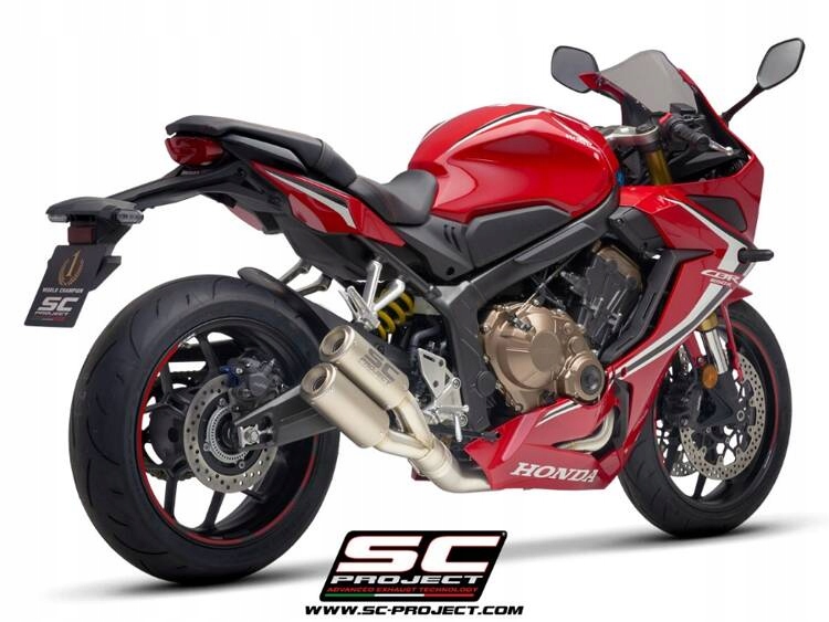 SC-Project układ wydechowy Twin CR-T tytan Honda CBR650R (2019 – 2020) Producent SC-Project