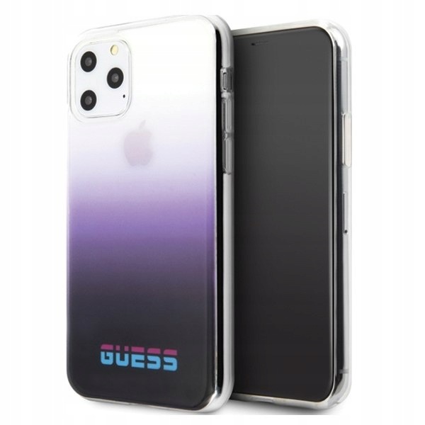 Guess GUHCN65DGCPI iPhone 11 Pro Maxpurpurowy/gradient purple hard case Cal