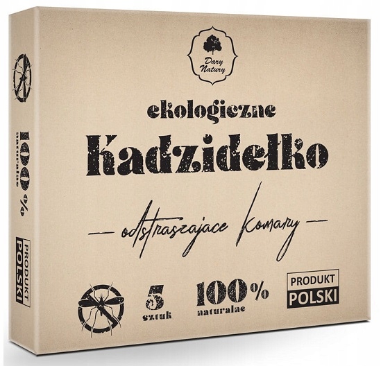 

Ekologiczne Kadzidełko Odstraszające Komary x5SZT.