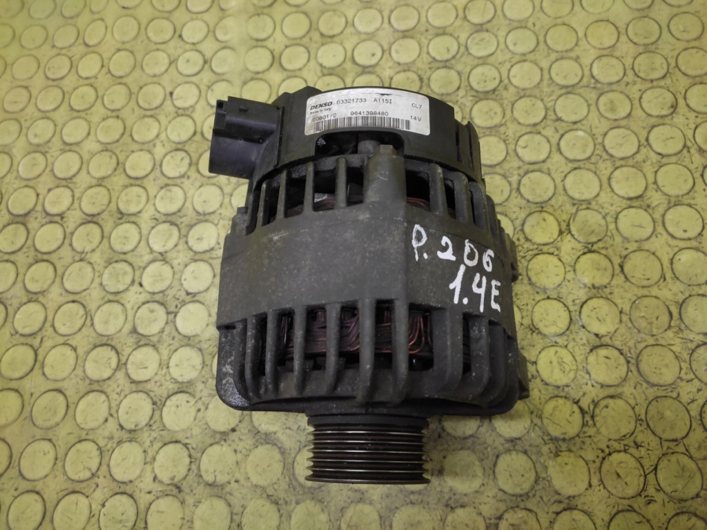 PEUGEOT 206 1.4 ALTERNATOR 9641398480