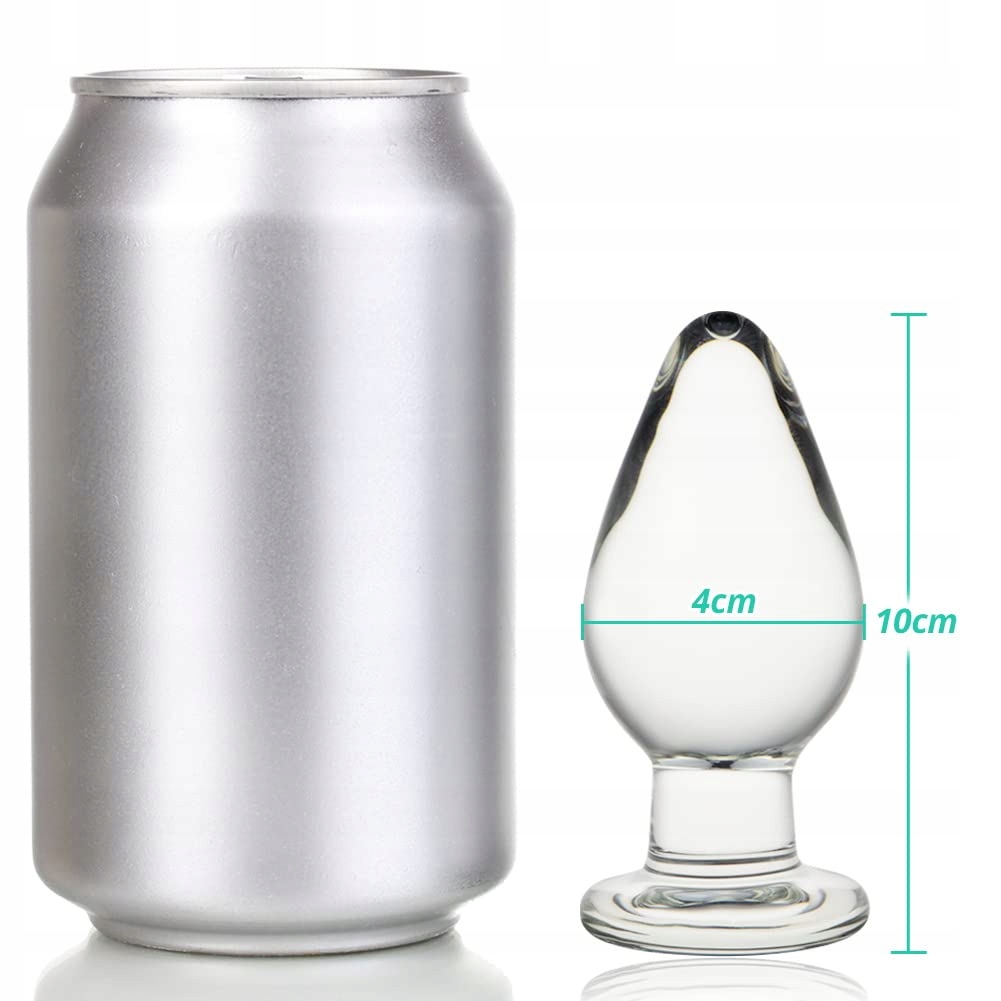 GLAS Szklany Korek Analny Dla Początkujących Stymulacja G-Punktu — miniatura 3
