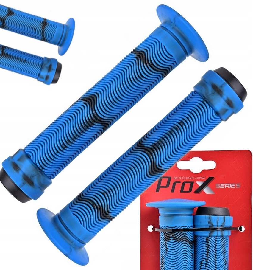 Chwyty Prox GP-75H Niebieskie 150MM Bmx Kołnierz