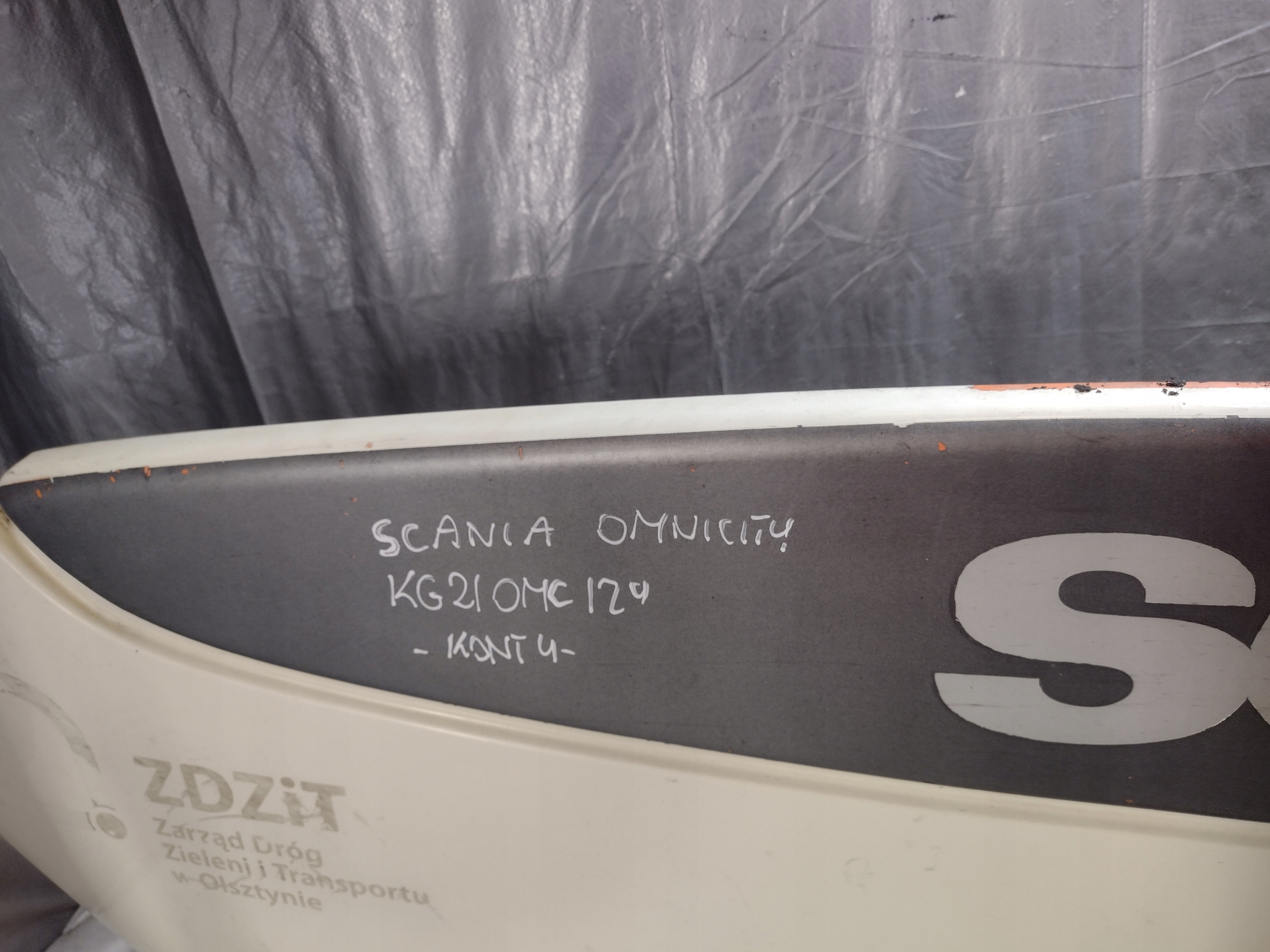 bonnet front Scania Omnicity CN94UB
