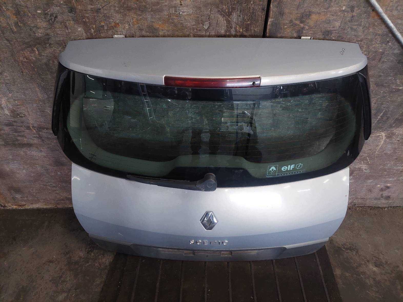 complete rear part RENAULT GRAND SCENIC II TEA19 trunk door boot bumper lights