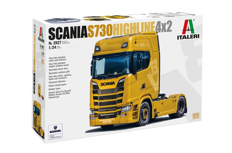 Model plastový Scania S730 Highline 4x2 1/24