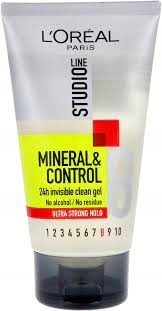 

L Oreal żel do włosów 150 ml Mineral&control 3szt