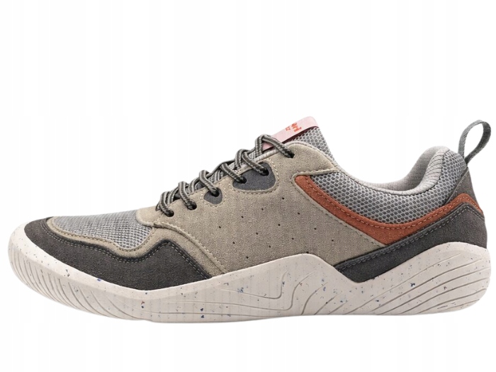 Barefoot boty Sensori Varna 32-3671 Šedá Tenisky Zero Drop Elastické 43