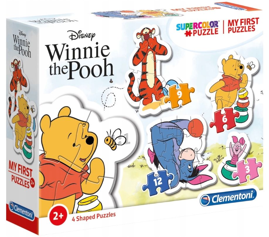 

Pierwsze Puzzle Kubuś Puchatek Clementoni 2+