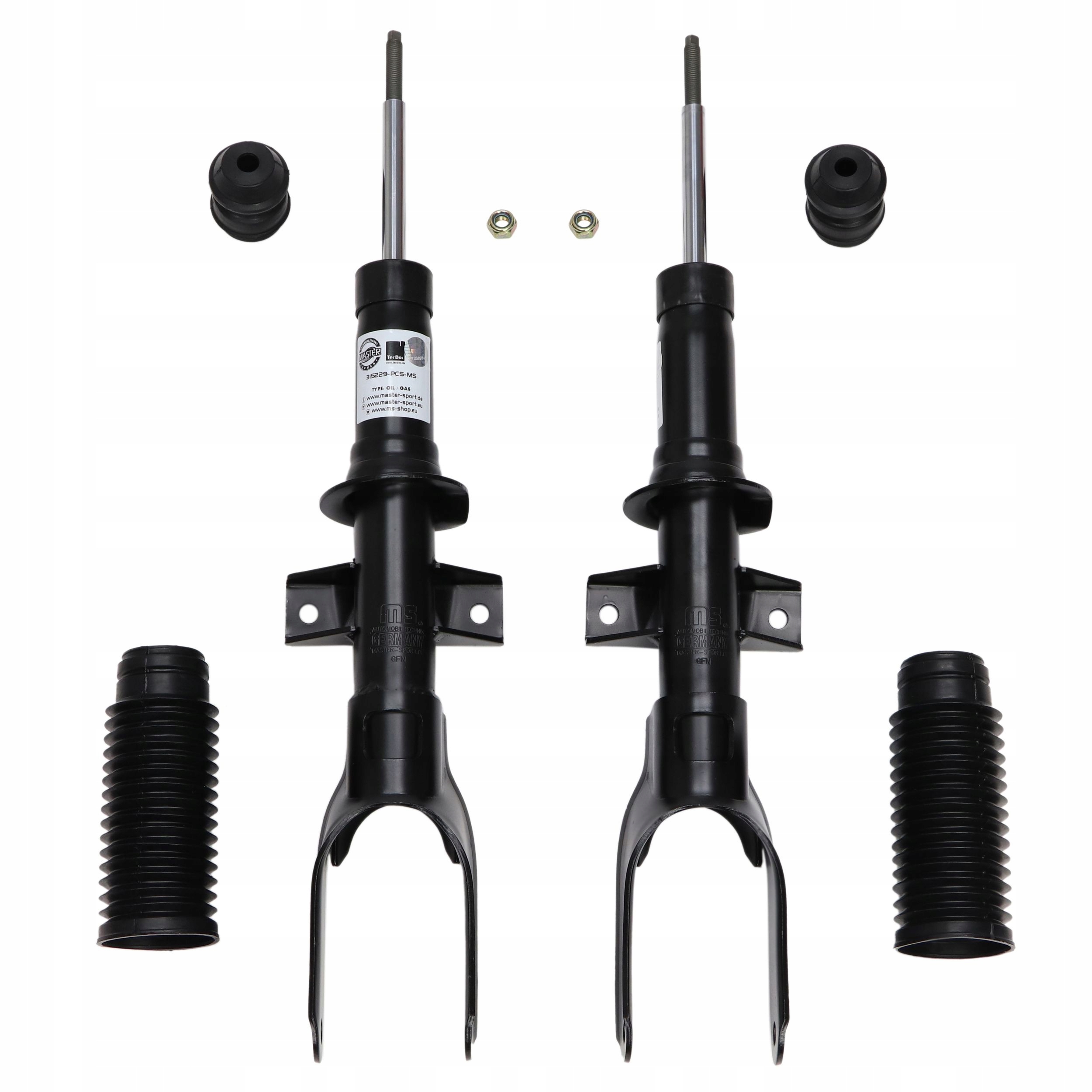 Amortyzatory przód VW AMAROK Strona zabudowy przód