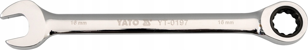 

Klucz płasko-oczkowy z grzechotką Yato 19mm