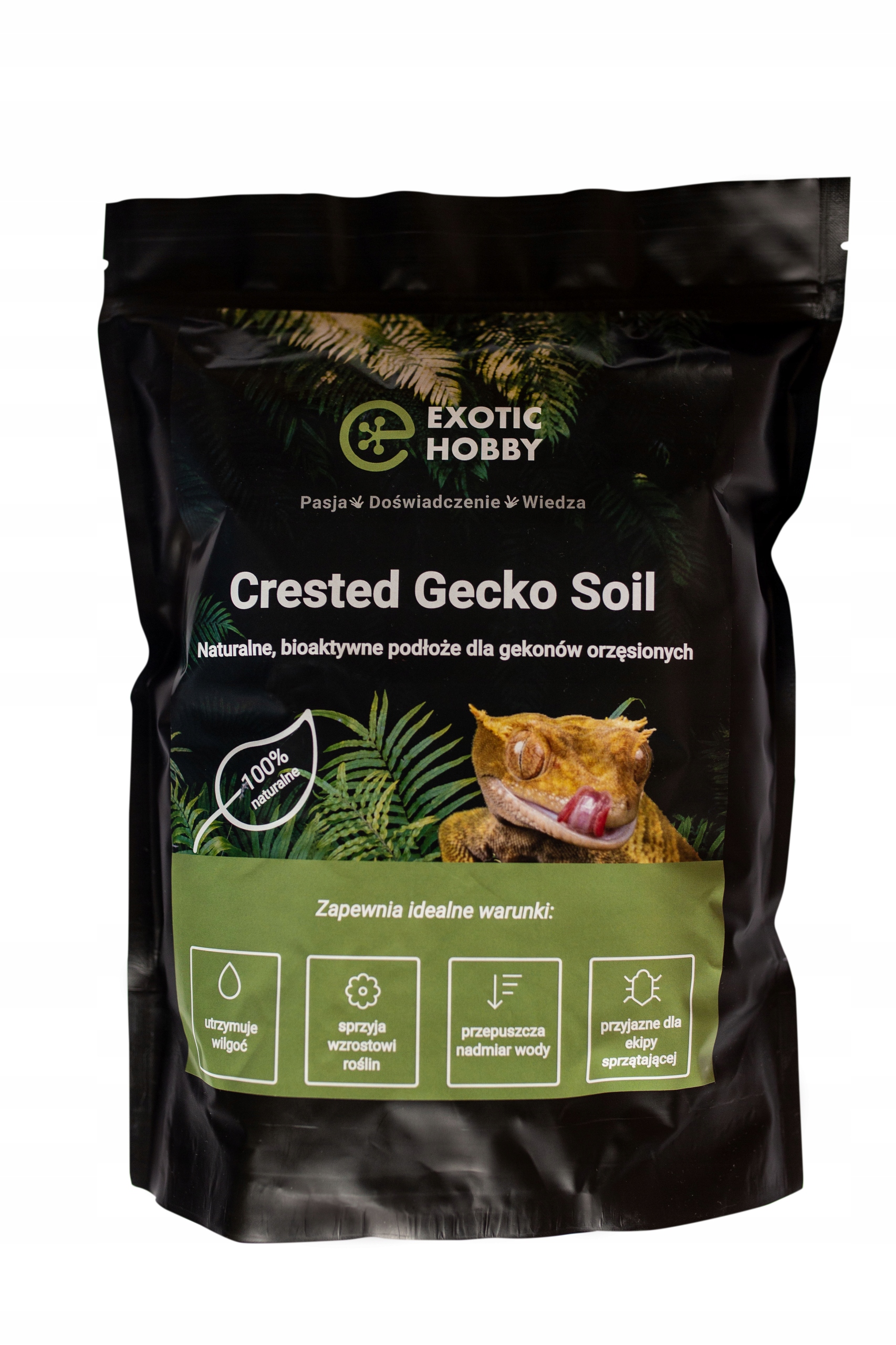

Podłoże terrarium gekon orzęsiony Exotic Hobby 3 L