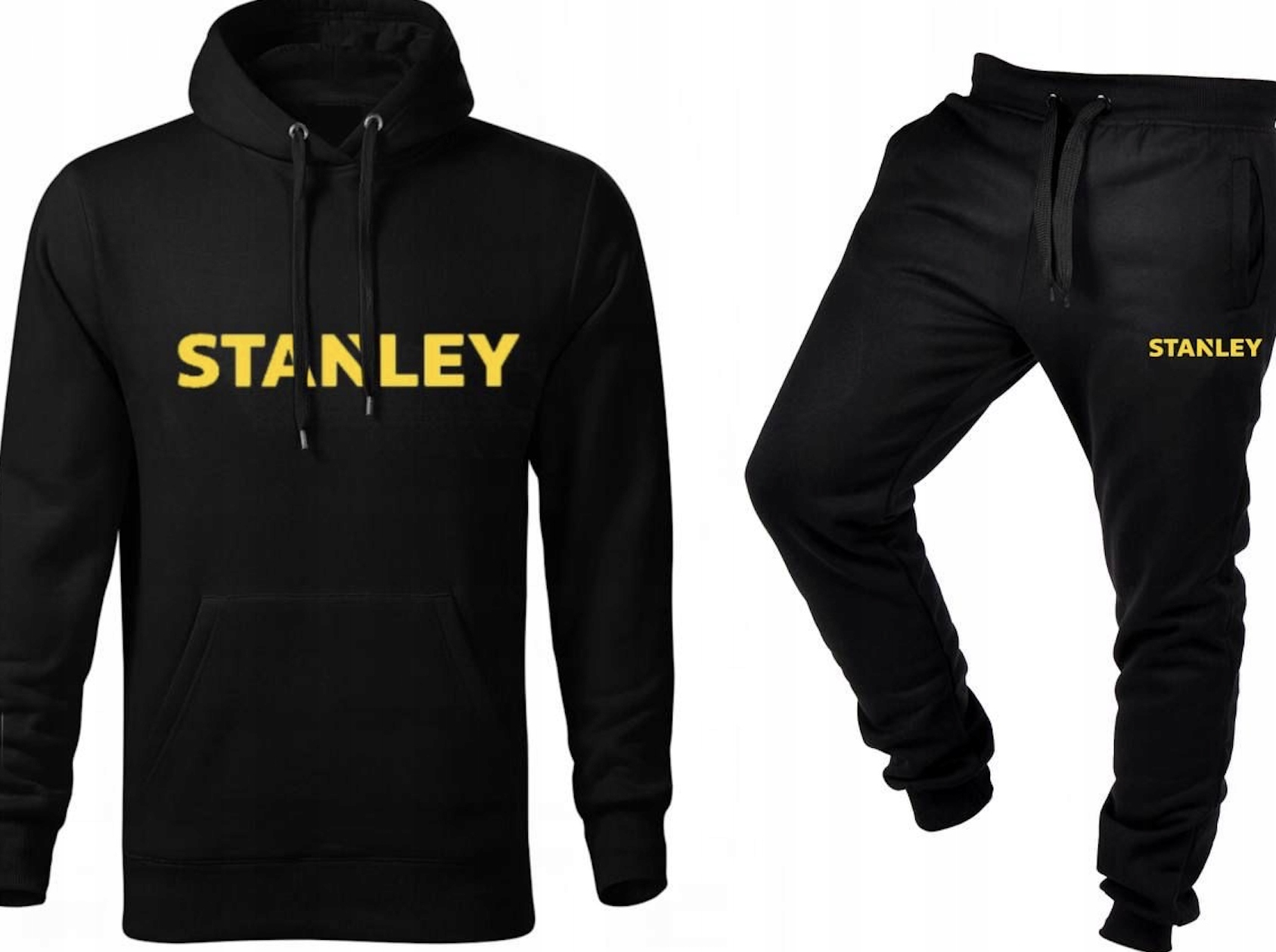 Tepláková Souprava Teplákovka Stanley Mikina A Kalhoty Černá XXL